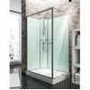 Image de Cabine de douche intégrale 140x90 cm cabine de douche complète rectangulaire Ibiza porte coulissante gauche Schulte