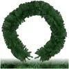 Image de Guirlande de Noël - TECTAKE - Décoration de Noël avec boucle de suspension 27 m - Vert