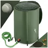 Image de Récupérateur deau - TECTAKE - Tonneau récupérateur deau de pluie en polychlorure de vinyle avec une capacité de 380 L - Vert