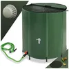 Image de Récupérateur deau - TECTAKE - Tonneau récupérateur deau de pluie en polychlorure de vinyle avec une capacité de 500 L - Vert