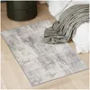 Image de TAPIS - TECTAKE - Tapis design vintage NADIRA à poils courts motif abstrait délavé entretien facile - 80x150cm