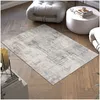Image de TAPIS - TECTAKE - Tapis design vintage NADIRA à poils courts motif abstrait délavé entretien facile - 120x170cm