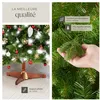 Image de Sapin de Noël - TECTAKE - Arbre artificiel CUPID aspect naturel avec support pliable en bois montage rapide 220 cm - Vert