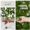 Image de Sapin de Noël - TECTAKE - Arbre artificiel TONNERE aspect naturel avec support pliable en bois montage rapide 180 cm - Vert