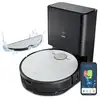 Image de Robot Aspirateur Laveur Avec Station De Vidange   Medion Md20004   8000 Pa   Appli   Navigation Laser   Blanc
