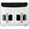 Image de Friteuse À Air Chaud   Medion Md11760   2 Paniers Indépendants   8,7l   2600w   200°c   9 Programmes   Blanc