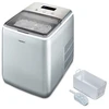 Image de Machine À Glaçons Cristallins   Medion Md11950   Réservoir Eau 2,6l   15kg/24h   2 Tailles   10 Minutes   Inox