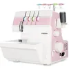 Image de Surjeteuse - MEDION - SO 90 - 91W - Type daiguille 11 14 16 - 1200 tr/min - LED - Rose