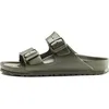 Image de Sandales - BIRKENSTOCK - ARIZONA - Kaki - EVA - Boucle de serrage - Plat