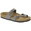 Image de Sandales Birkenstock Mayari Birko-Flor Nubuck largeur normale gris - 44