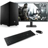Image de Pc Gamer M11480h, Ryzen 5 5600 (6x 3500 Mhz), Geforce Rtx 4060, 16 Go Ddr4 Ram, M.2 Pcie Ssd 1000 Go, Windows 11