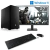 Image de PC Gaming CSL Computer M11480H Ryzen 5 5600 GeForce RTX 4060 16 Go DDR4 RAM M.2 SSD 1000 Go 27 pouces Full-HD Win 11