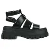 Image de Chaussures de lifestyle femme Buffalo aspha gld black imi box leather - noir - 38