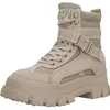 Image de Chaussure Buffalo Modèle Aspha Com1 Vegan - Coleur Brun Clair