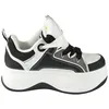 Image de Baskets femme Buffalo Orcus - Vegan Nappa - noir/blanc