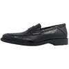 Image de Hommes Lloyd Mocassins Jerry SL Cuir Glissement/ouvert Talon bloc - black 00
