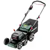 Image de Tondeuse À Gazon Sans Fil Poussée 36v Mulching Avec Bac Souple 55l Largeur 46cm Metabo