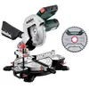Image de Scie à onglet metabo ks 216 m avec jeu de lames de 120 x 60 mm - puissance de 1 100 w et vitesse de 5 000 min ¹ KS 216 M Set