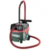 Image de Aspirateur Sans Fil Professionnel As 36-18 L 20 Plastique Vert Avec Accents Rouge Et Noir Metabo