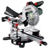 Image de Scie à onglets radiale METABO KGS 254 M avec 2 batteries LiHD 8Ah et chargeur rapide ASC 145