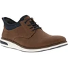 Image de Rieker® - Sneakers Brun à Talon Plat Et à Lacets élastiqués Ronds Avec Marque Embossée - Brun 40
