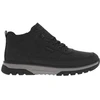 Image de Rieker® - Bottines Noires à Talon Plat Avec Des Lacets Ronds Et Un Zip Latéral - Noires 42
