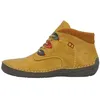 Image de Basket Montante - RIEKER - Raposa - Jaune - Lacets - Femme - Confort Exceptionnel