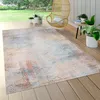 Image de Tapis Intérieur & Extérieur Poils Ras Pour Balcon Terrasse Aspect Usé Coloré [140x200 cm]