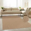 Image de Paco Home Tapis DExtérieur Résistant Aux Intempéries Balcon Salon Uni Boho Beige Beige 80x150 cm