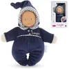 Image de Doudou Babidoux - Corolle - Marine Rêves dÉtoiles - Grelot - Senteur Vanille - Étiquette Prénom