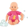 Image de Corolle - Bébé Bain Plouf Fuchsia - Poupon pour jeux deau - 30cm