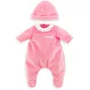 Image de Pyjama Rose et Bonnet - COROLLE - Vêtements - Pour Poupon 30cm - Dès 18 mois