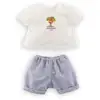 Image de T-shirt Et Short Petit Explorateur 30cm