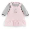 Image de Robe Et T-shirt Bords De Loire Pour Poupon 36 Cm