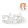 Image de Sandales Blanches Pour Poupon 36 Cm