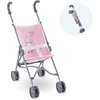 Image de Poussette Canne Rose Pour Poupon 36/42/52 Cm
