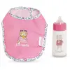 Image de Bb36/42 Bavoir Et Biberon Magique Ours Rose