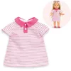 Image de Robe Polo Rose Pour Poupée Ma Corolle