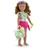 Image de Poupée mannequin Melody à la plage - COROLLE GIRLS - 28 cm - senteur vanille - 5 accessoires