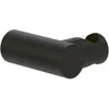 Image de Support mural pour douchette avec raccordement VILLEROY ET BOCH Universal rond Noir mat