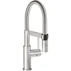 Image de Robinet cuisine VILLEROY ET BOCH Steel expert compact acier massif