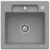 Image de Evier 1 bac VILLEROY ET BOCH Siluet 50 S Stone CeramicPlus avec vidage manuel