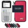 Image de Calculatrice TI-83 Premium CE Edition Python avec Housse de Protection WYNGS incluse Rose - Calculatrice Graphique