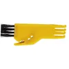 Image de Accessoires pour aspirateur - VHBW - Outil de nettoyage pour Ecovacs Deebot Ozmo 920/950 - Brosse nettoyante - Jaune - Plastique