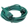 Image de vhbw câble électrique compatible avec Vorwerk Kobold 130 130 SC 131 131 SC aspirateurs - câble de 10m câble électrique