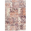 Image de Tapis Vintage À Poils Courts "indiana Iv" Terracotta 120 X 170 Cm