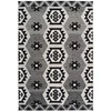 Image de Tapis Coupe 3d À Poils Courts "ethnie" Gris 200 X 290 Cm