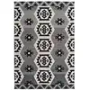 Image de Tapis Coupe 3d À Poils Courts "ethnie" Gris 160 X 230 Cm