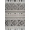 Image de Tapis D'extérieur Ethnique "yoga" Taupe & Crème 160 X 230 Cm