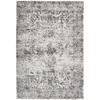 Image de Tapis Vintage À Poils Courts "iglesia" Anthracite 160 X 230 Cm